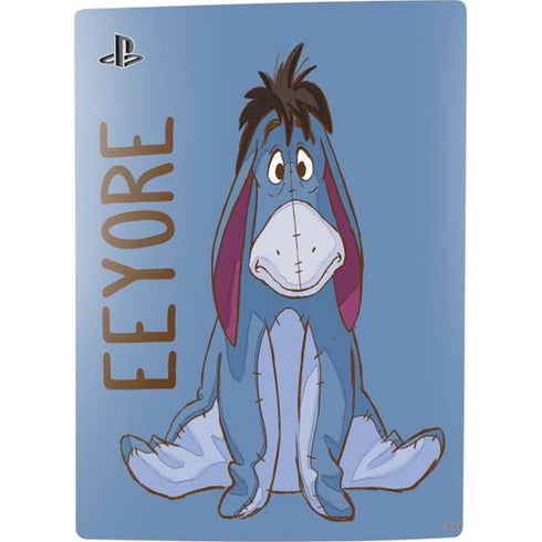 Disney Winnie the Pooh Eeyore Portrait PS5 Digital Edition Console Skin